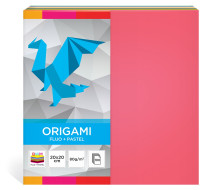 Origami 20x20 cm  Fluo+ Pastel Interdruk